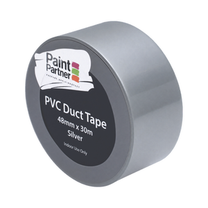 Paint Partner 48mm x 30m Silver PVC Duct Tape