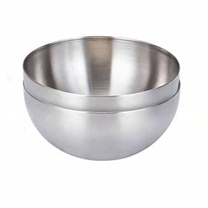 SOGA 15cm Silver Salad Bowl – Model 201