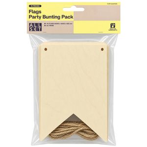 All Set Flags Party Bunting - 14 Pack