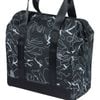 Basil Grand Flower Bicycle Shopper 23 Litres Black