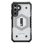 UAG Pathfinder Clear Samsung Galaxy S23 FE Case - Ice (214410114343), 18 ft. Drop Protection (5.4M), Raised Screen Surround, Arm