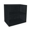 Kaboodle 300-399mm Licorice Twist Customisable Deep Open Med Wall Shelf