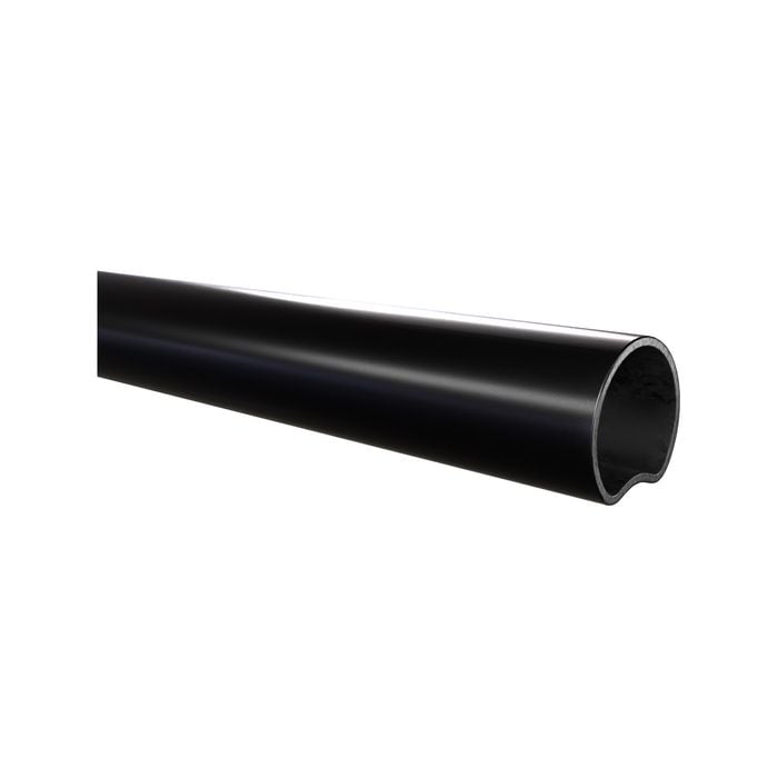 PEAK Chain Link Fencing 1500 x 38mm Black Steel Line Post