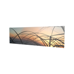 Bellessi 650mm x 895mm x 5mm Motiv Glass Filler Panel - Sunset Strands