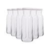 LAV Fonte Optic Glass Carafes - 1.2L - White Lid - Pack of 6