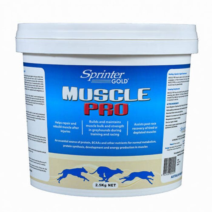 Sprinter Gold Muscle Pro Muscle Health Greyhounds Supplement  2.5kg