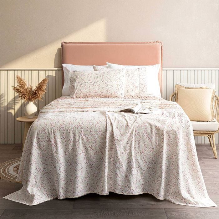 Park Avenue 175gsm Egyptian Cotton Flannelette Sheet Set Bloomsbury King