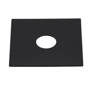 Kinetic 15mm 1/2" BSP 75 x 75mm Square Flat Black Cover Plate