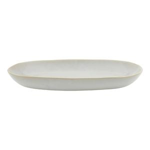 Ecology Ottawa Shallow Serveware Oval Bowl 36x21cm Oyster