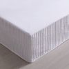 Dreamaker Quilted Valance White King Single Bed