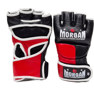 Morgan V2 Platinum Leather Mma Gloves [x Large]