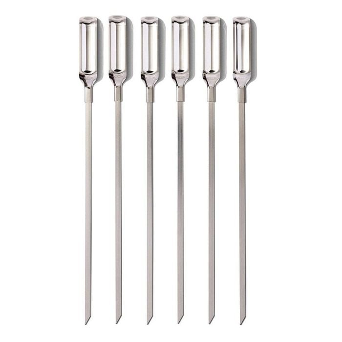 Good Grips 6 Piece Grilling Skewer Set 2x14x38cm Oxo