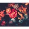 Artificial Flowers Wall for Background  Print 100% Australian Made 150 x 100cm  (Stretched)