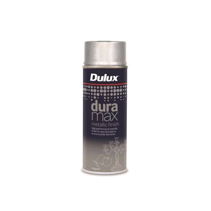 Dulux 325g Duramax Metallic Spray Paint - Silver