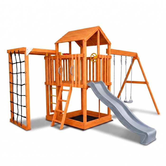 River Fort Set - Pearl Grey Slide & Accessories