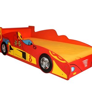Supreme F1 Race Car Bed Frame Red - Single