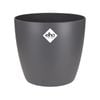 Elho 15.9cm Anthracite Brussels Indoor Plant Pot