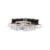 Nova Outdoor Aluminium Lounge And Dining Setting