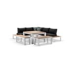 Nova Outdoor Aluminium Lounge And Dining Setting