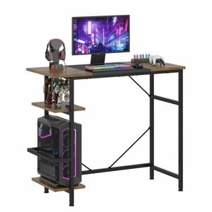 Advwin Reversible Computer Desk 90cm Home Office Desk Writing Table