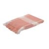 J.Elliot Wren Faux Mohair Throw Clay Pink/White