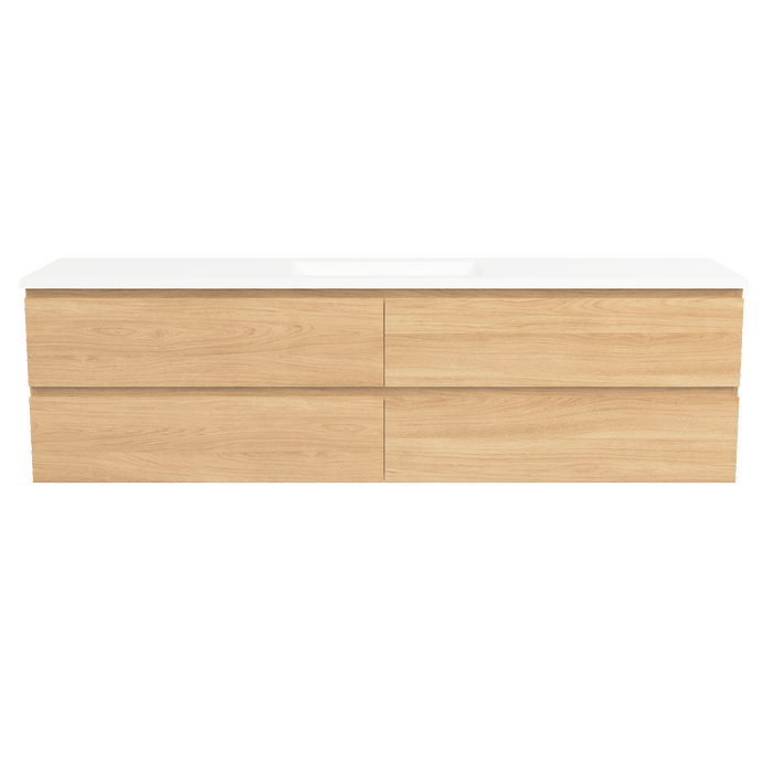 New England Joinery 1800mm Dignate Regal Top Wall Hung Vanity