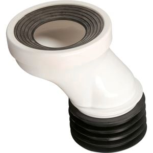 Plastec 60mm Flexi Fin Pan Offset Connector