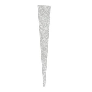 TerraForm Edging 400mmH  1.6mm Gauge Galvanised Steel Stake