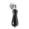 Lane 55mm Black Teardrop Knob