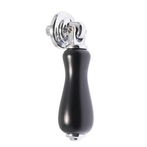 Lane 55mm Black Teardrop Knob
