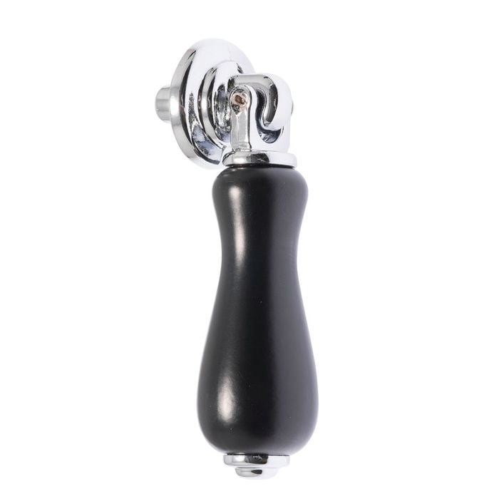 Lane 55mm Black Teardrop Knob