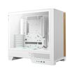 DeepCool CL600 WH High Airflow Compact ATX Case, Two Pre‑Installed Fans,Tempered Glass Side Panel, Clean Cable Management