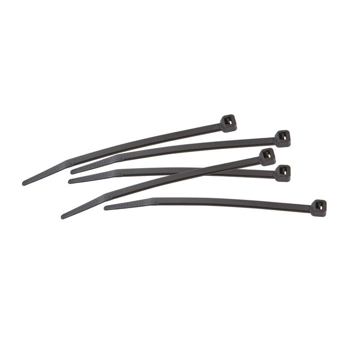 Crescent 300 x 4.8mm Black Cable Ties - 500 Pack