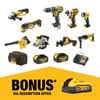 DeWALT 18V XR 4.0Ah 9 Piece Combo Kit DCZ901M2-XE