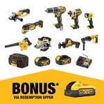 DeWALT 18V XR 4.0Ah 9 Piece Combo Kit DCZ901M2-XE