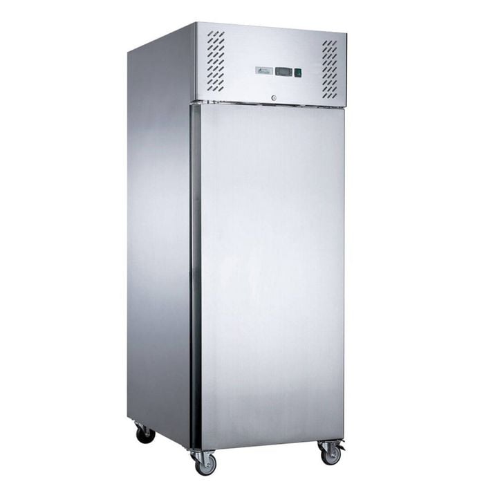 FED-X Stainless Steel Single Door Upright Freezer 333L XURF400SFV
