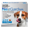 NexGard For Medium Dogs (4.1-10kg) Blue - 6 Months Supply