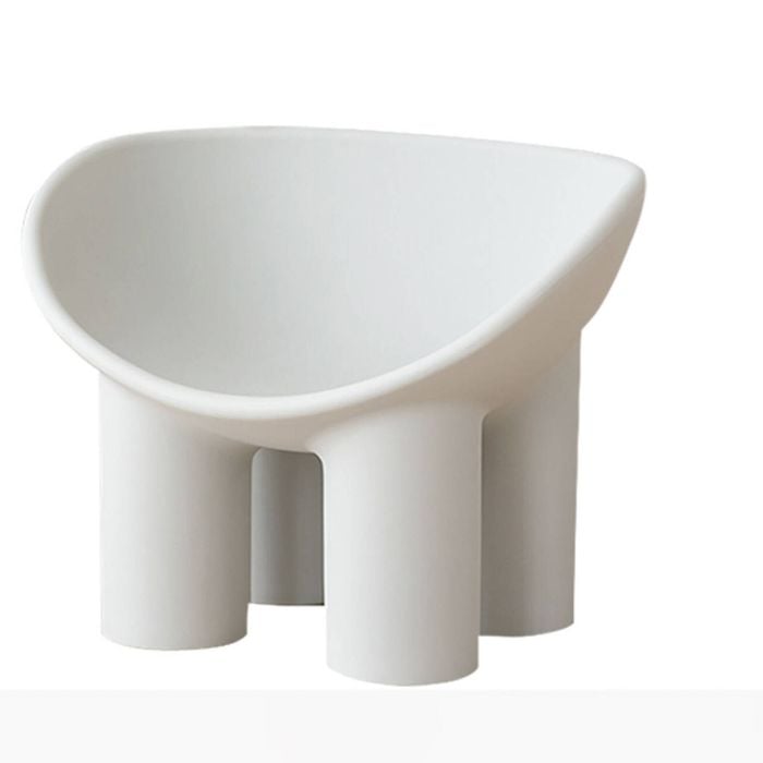 Miuz Roly Poly Chair Lounge Chair Replica Chair Designer Modern Seat [white]
