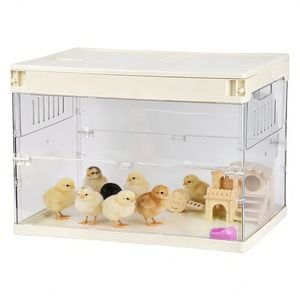 Advwin Foldable Chicken Coop Chick Cage Small Animall Pet Cage