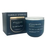 Candle SOY Jar 300g Sea Salt & Lime Basil