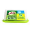 Sabco Heavy Duty Eraser Pad Cleaning Sponge - 6 Pack