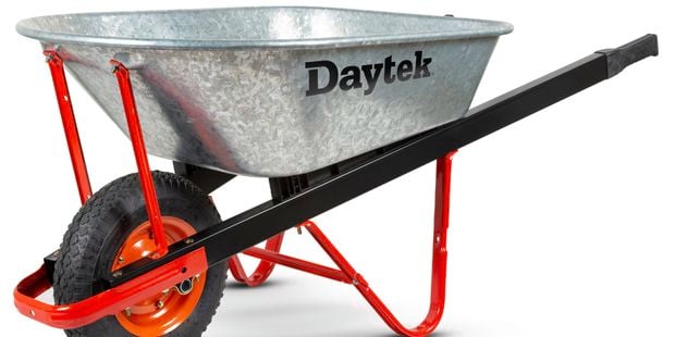 Silver wheelbarrow