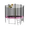 Kahuna Blizzard 16ft Trampoline With Basketball Set Pink