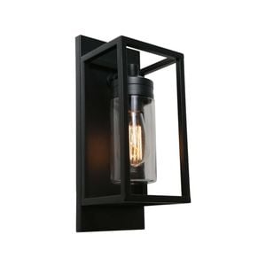 Cougar Lighting Bryant 1lt Exterior Light Black