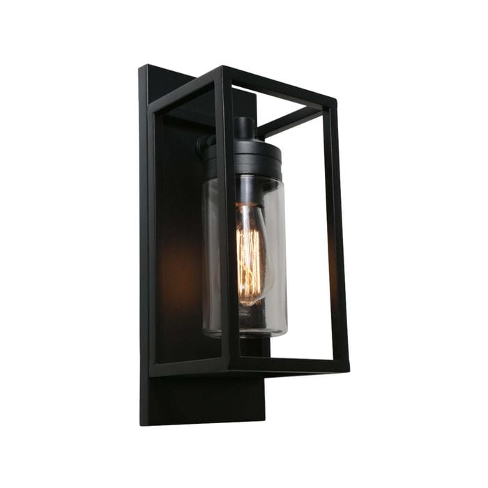 Cougar Lighting Bryant 1lt Exterior Light Black