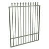 ProtectorAl 800 - 1200 x 1500mm Pale Eucalypt Aluminium Spear Top Pool Gate With Mid Rail