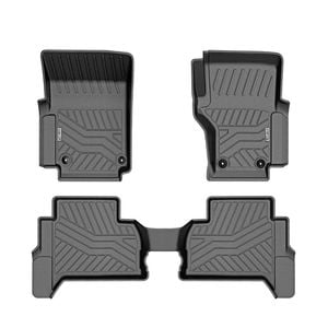 Kiwi Master 3d Tpe Car Floor Mats Liner Fit Vw Amarok 2010 - 2021