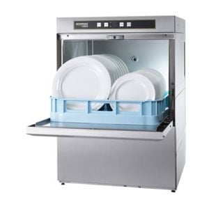 Hobart Ecomax Undercounter Glass & Dish Washer - 504 - Commercial Underbench Dishwasher (hb-ecomax504)