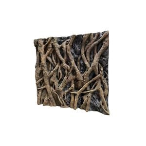 Aquarium Reptile Background – 3d Twisted Roots Wall 90cm × 90cm