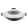 Anolon Advanced Home Covered Wok with Side Handles 36cm Onyx